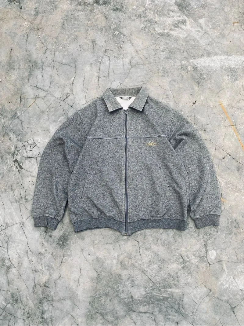 Zip Jacket – Heather Grey photo 1