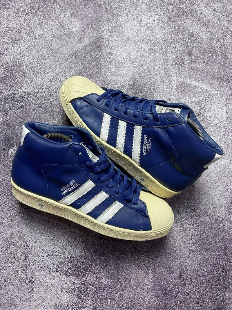 Adidas Superstar x Neighborhood Pro Blue White Original photo 1
