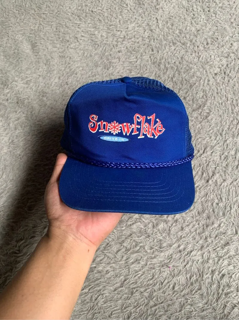 Snowflake Drive In Rope Hat Cap Tali Kapal photo 1