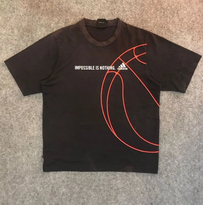 Adidas Sportswear T-shirt Pria black photo 1