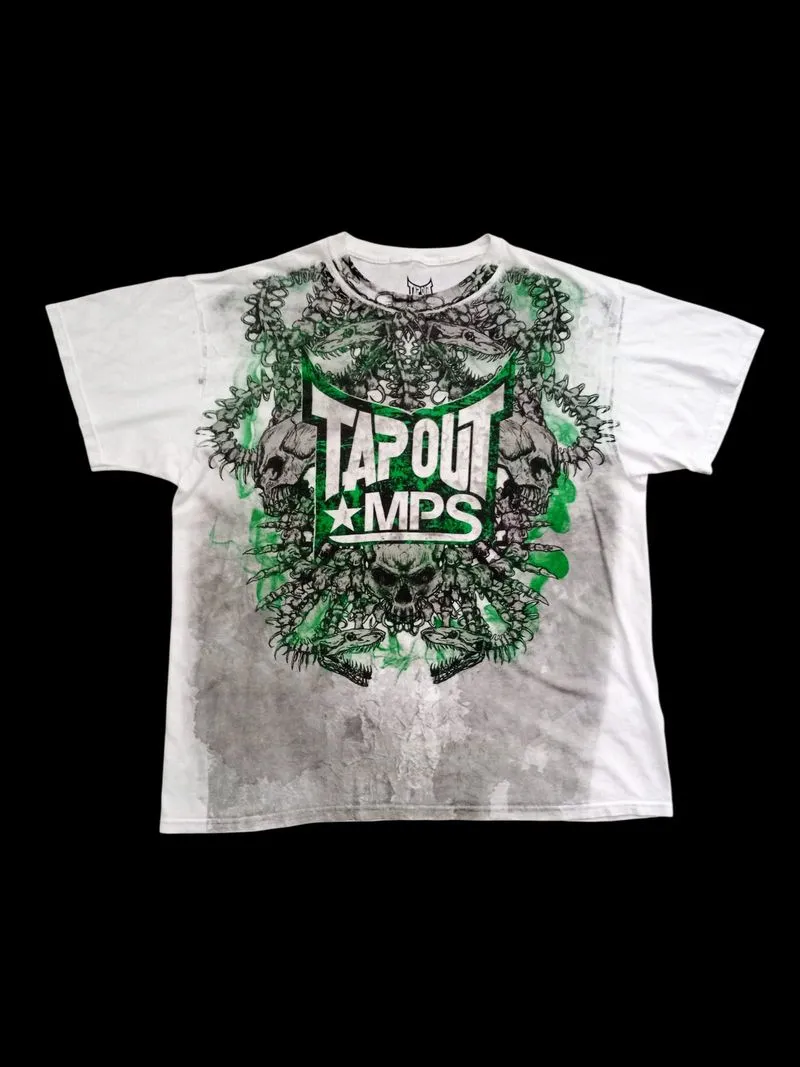 Vintage Tapout MPS Grunge Graphic Tee photo 1