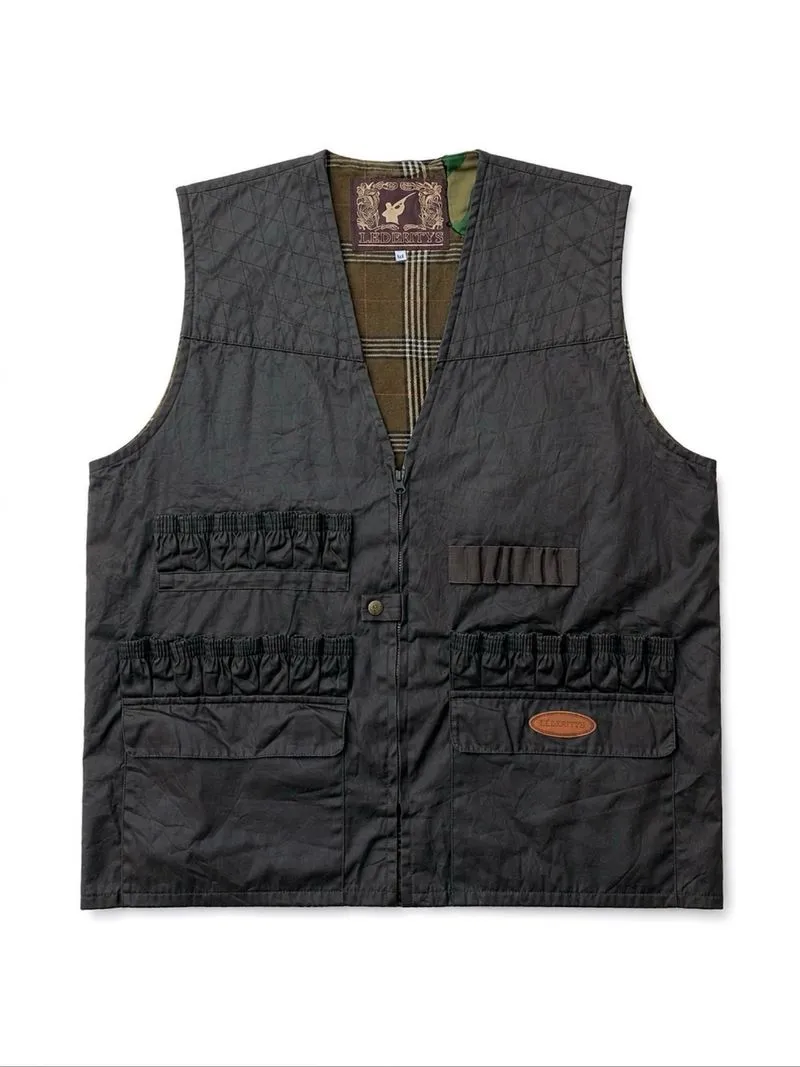 repaired ledertys french hunting vest photo 1