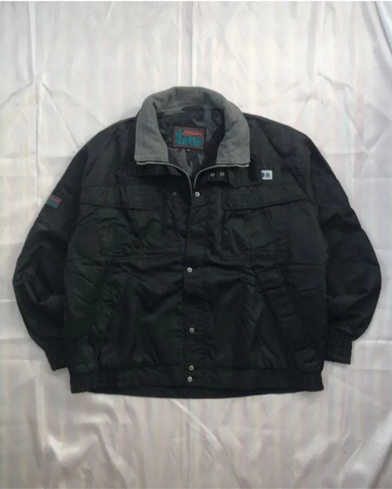 Vintage Jichodo Black Down Work Jacket photo 1