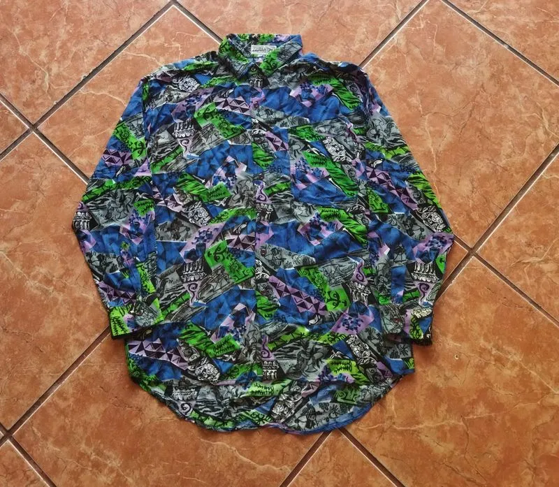 Kemeja Pattern Bahan Rayon photo 1