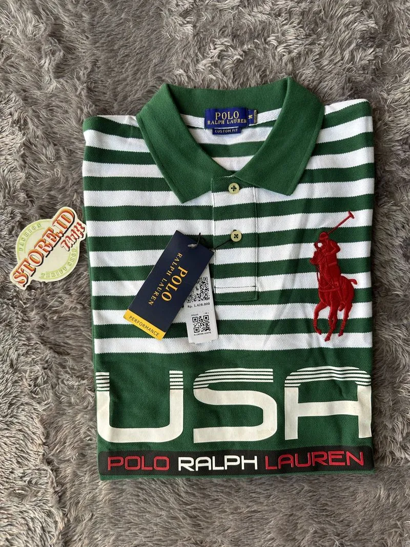 Polo Ralph Lauren Hijau striped New (BNWT) photo 1