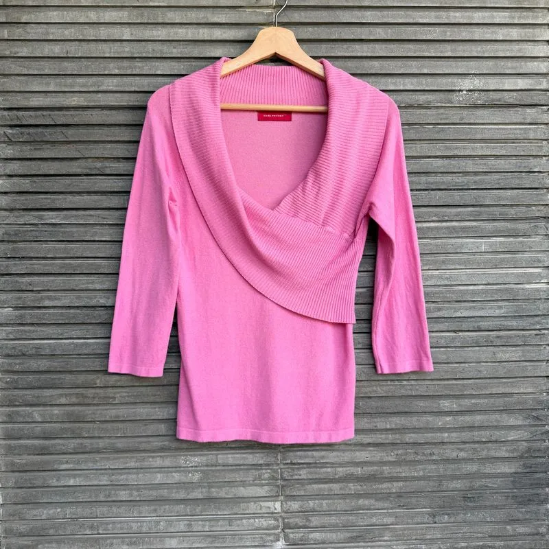MJ20 - Blouse Rajut Pink photo 1