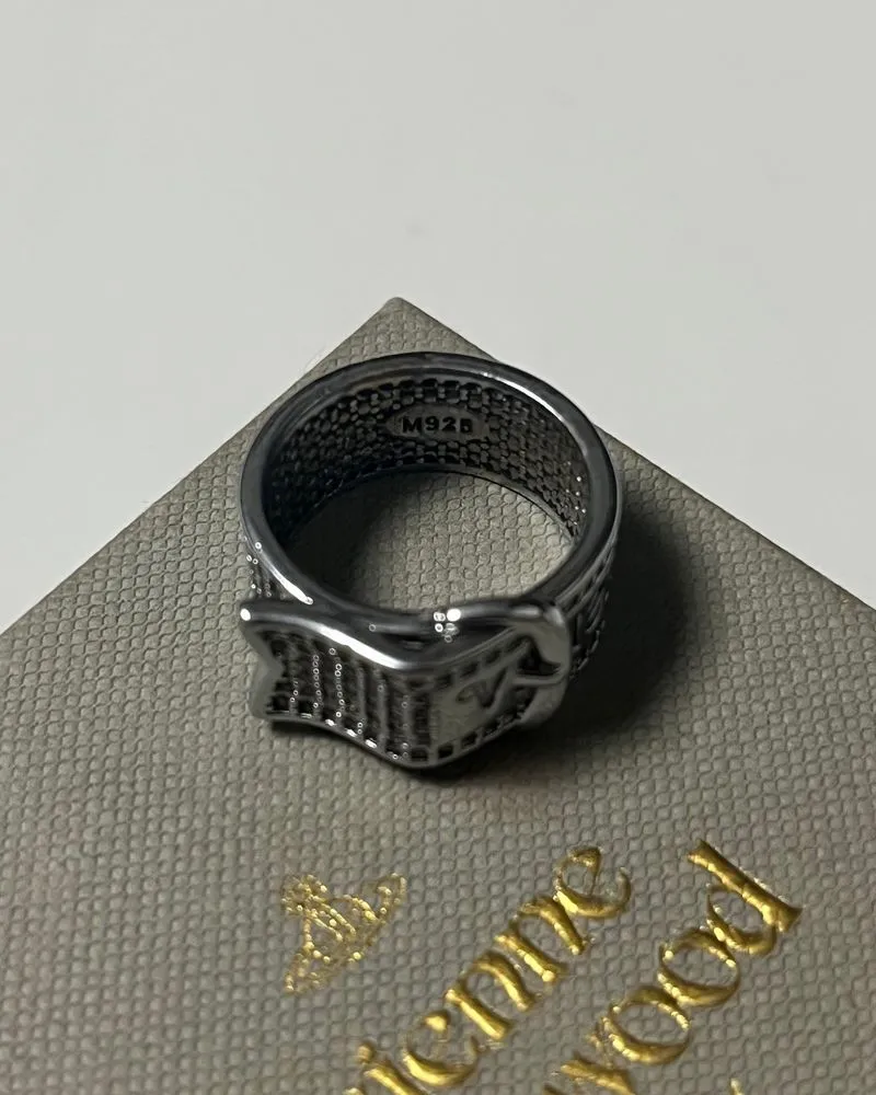 SALE❗️ Vivienne Westwood M925 Sterling Silver Gimmick Ring photo 1