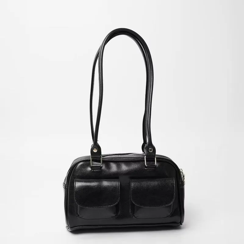 Vintage Handbag Wanita black photo 1