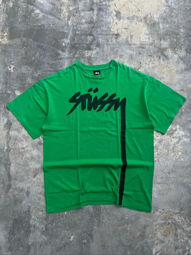 Kaos stussy x eric haze big logo original photo 1