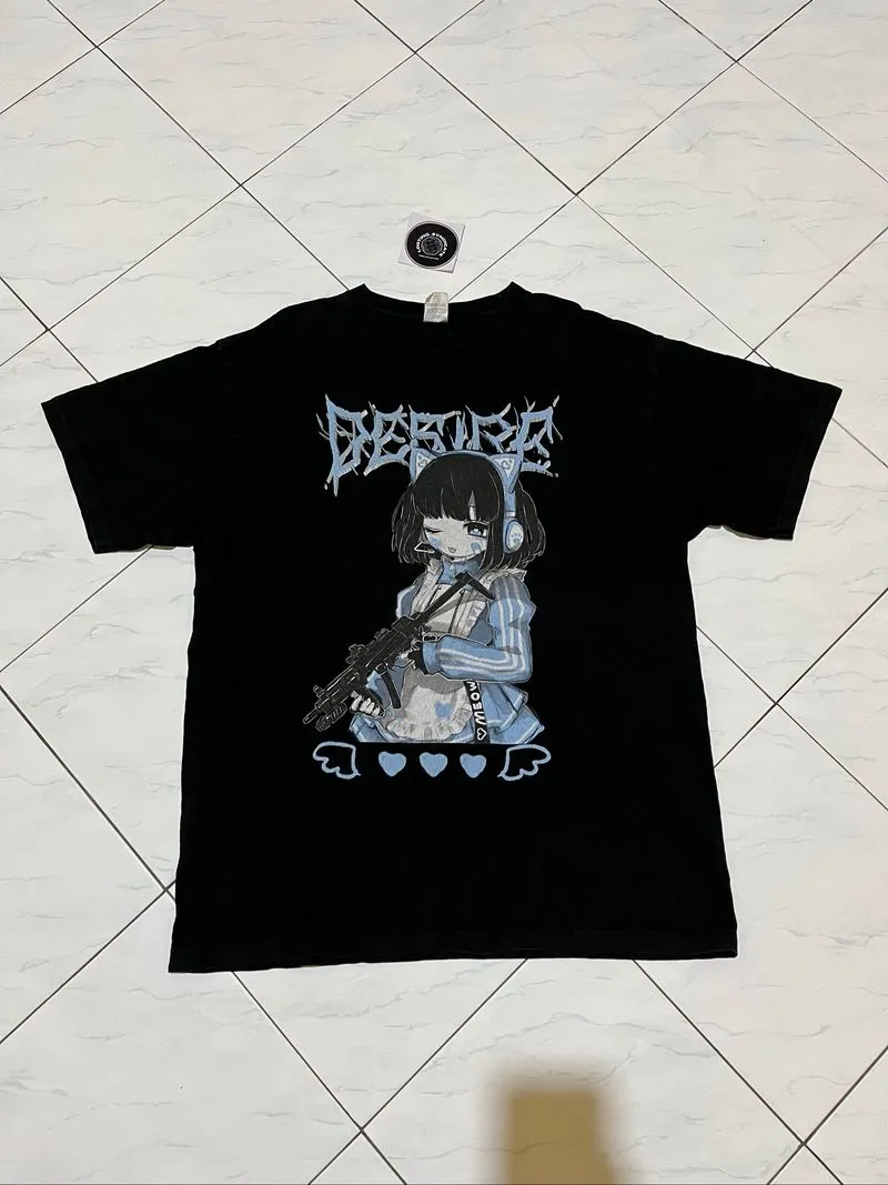 Desire JirailKei By Gangimari Ya-San Anime Tee photo 1