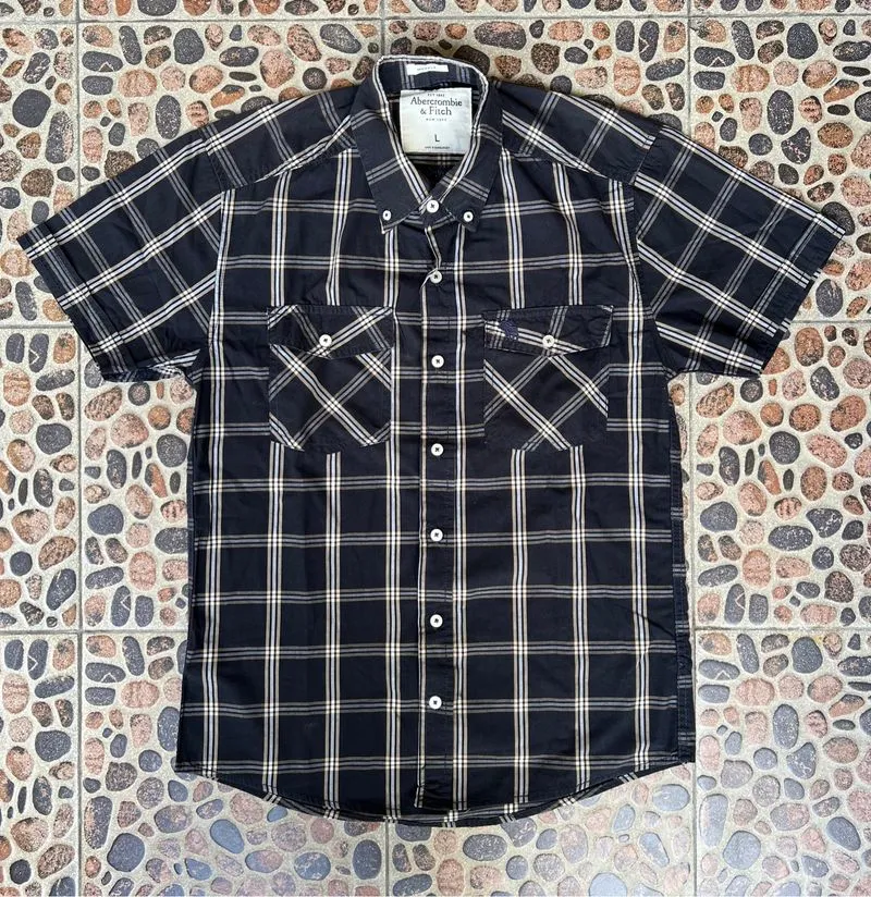 Kemeja Kotak” Abercrombie & Fitch y2k vintage photo 1