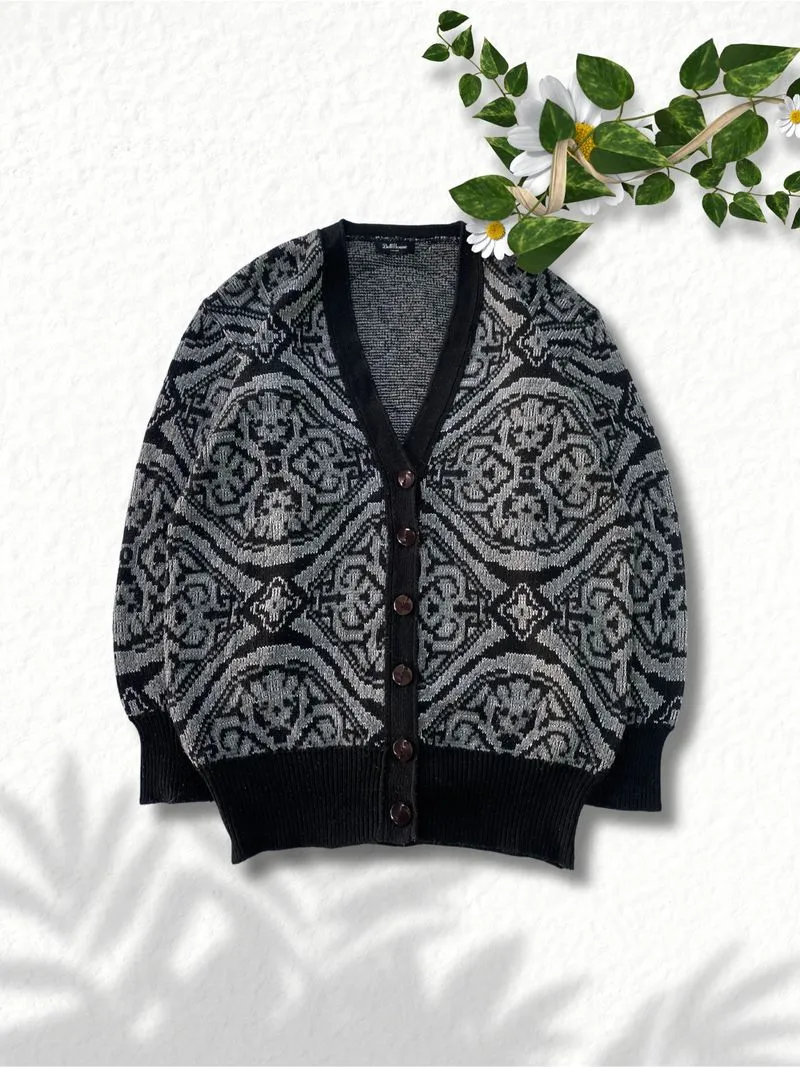 Cardigan Motif Etnik Premium photo 1