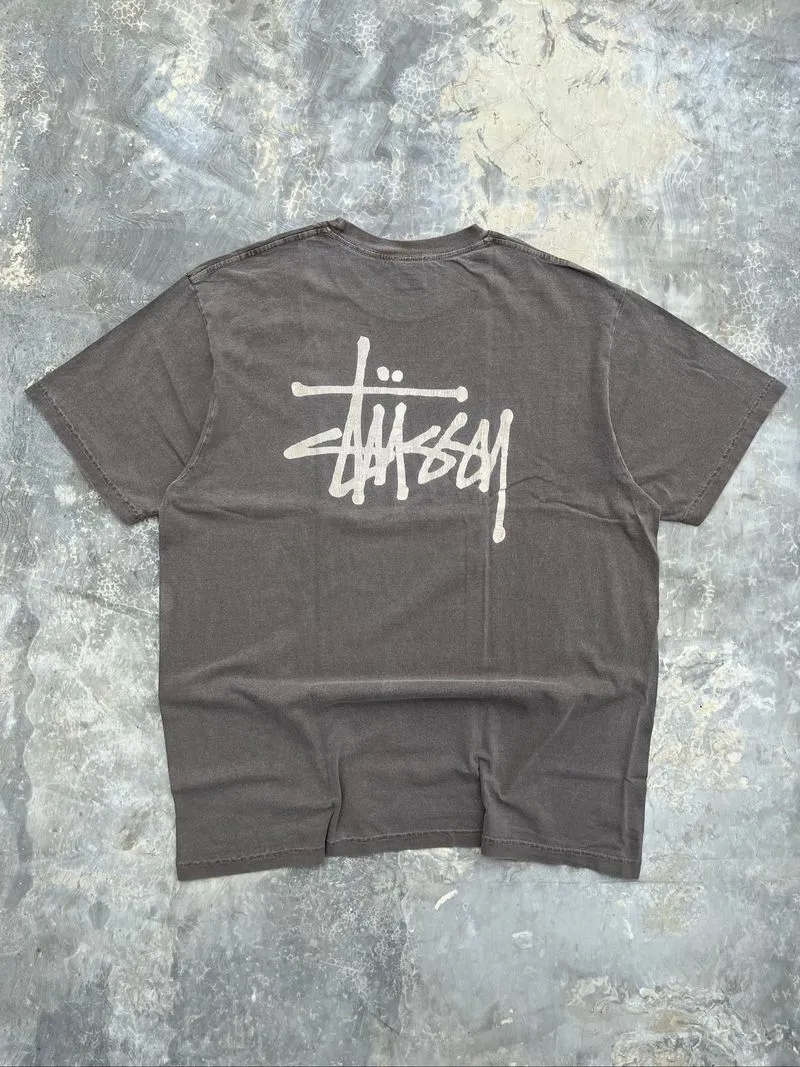 Vintage kaos stussy basic made in USA original photo 1