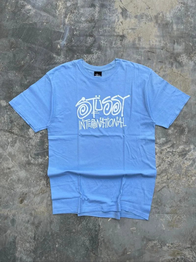 Kaos stussy international logo photo 1