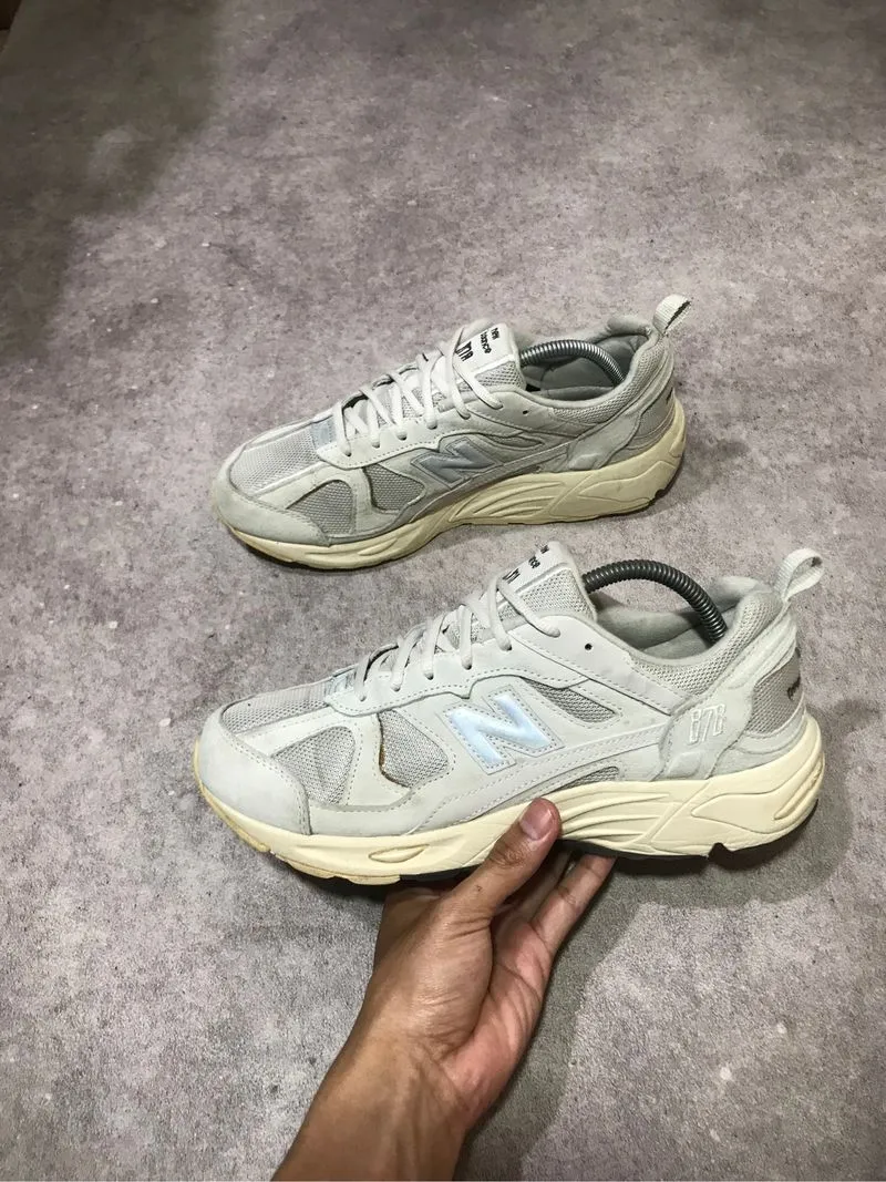 New Balance 878 Light Grey photo 1