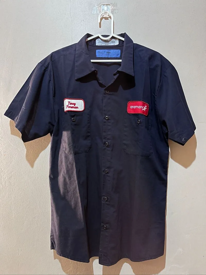 Unisex Aramark Navy Workshirt  photo 1