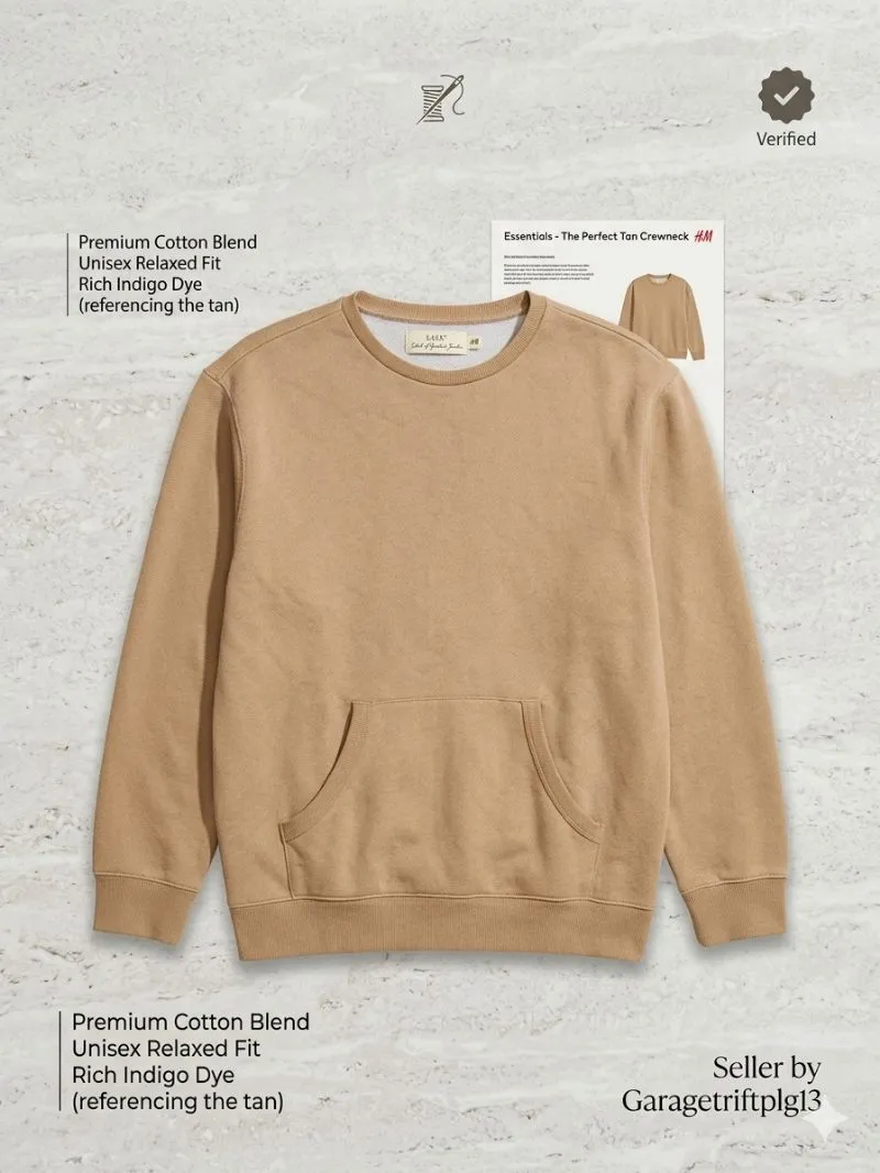 crewneck sweatshirt H&M Essentials photo 1