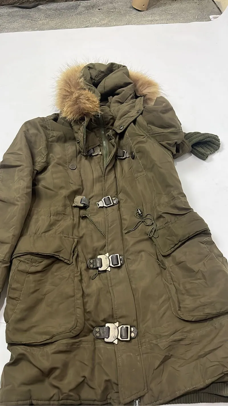SLY Military japan fur coat - Preloved