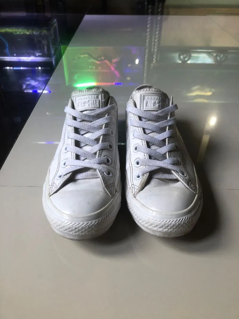Converse Streetwear Minimalist Sneakers Pria white photo 1