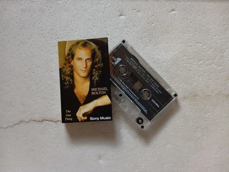 Kaset pita imprt .MICHAEL BOLTON the one thing photo 1