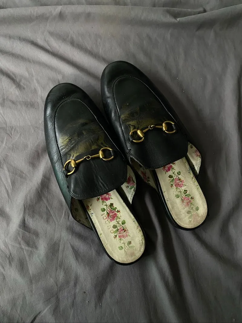 Gucci Garden Princetown Mule Leather photo 1