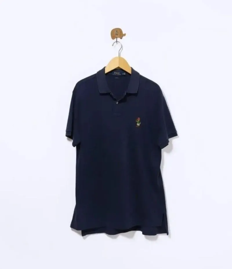Polo Ralph Lauren Bear Logo Navy Poloshirt photo 1