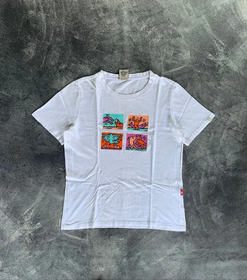 Keith Haring Graphic Backhit Logo Tee photo 1