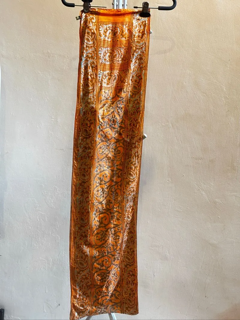Pure silk scarf photo 1