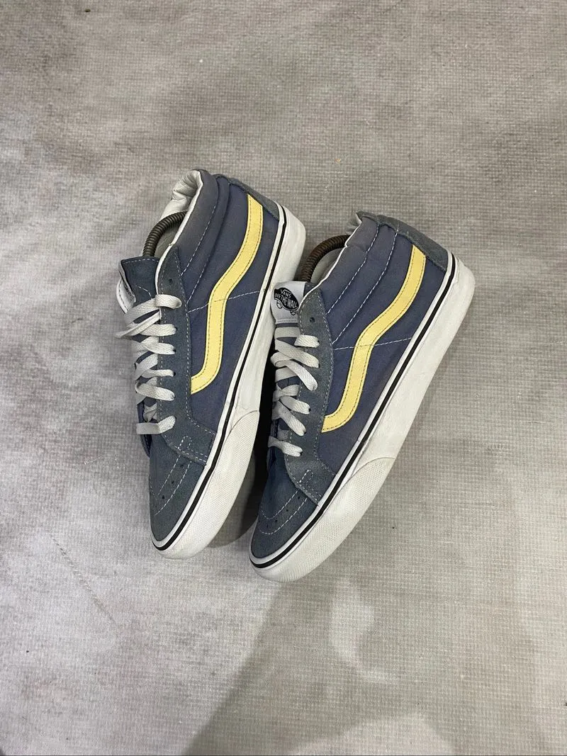 Vans sk8 mid reissue blue photo 1