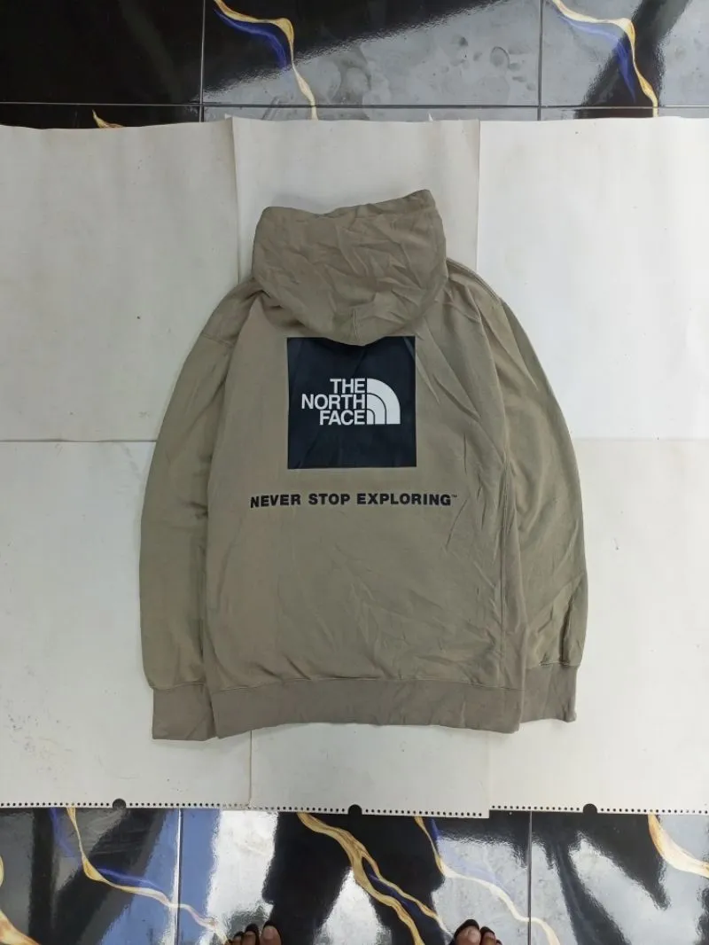 The North Face Gorpcore Sportswear Hoody Pria tan brown photo 1