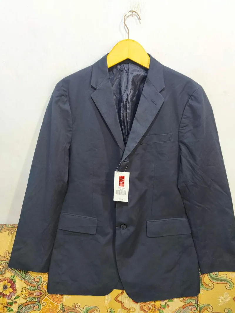 UNIQLO BLAZER PRIA NAVY L UNIQLO KANDO AIRSENSE photo 1