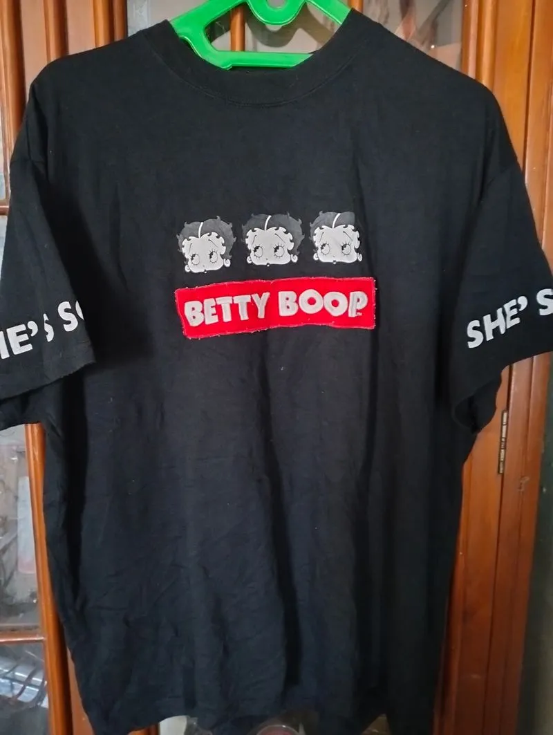 Betty Boop Luxury T-shirt Pria black photo 1