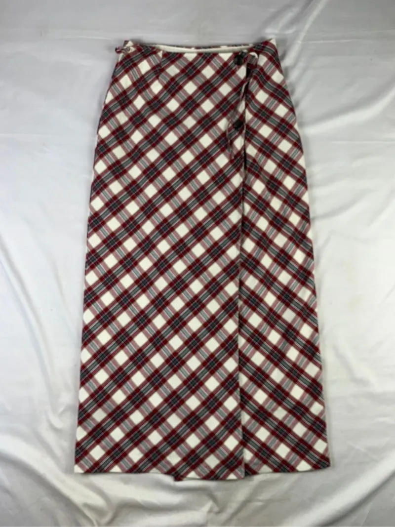 stylenanda Plaid Tartan Wrapped Midi Skirt (27) photo 1