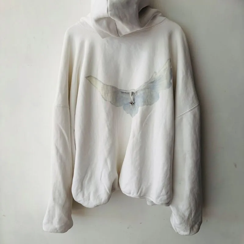 Yeezy Gap Dove White Hoodie photo 1
