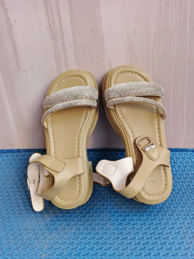 Sandal Sol Hak Strap Tali Belakang Cewek photo 1