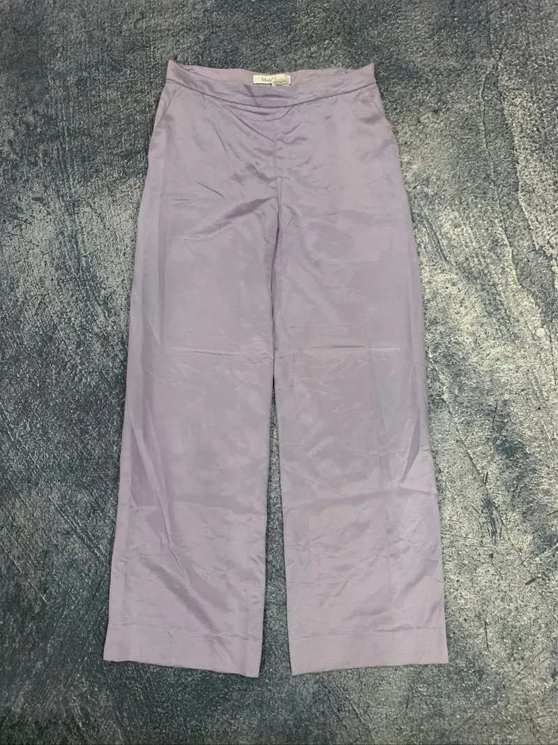 MaxMara Trouser - Lilac Color photo 1