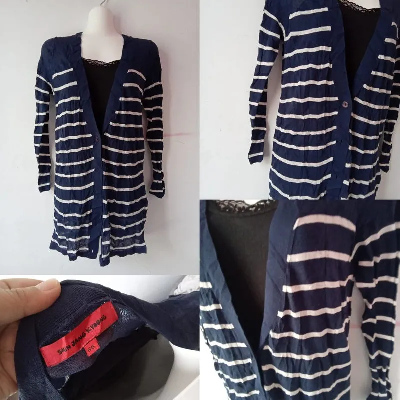 Casual Blazer Wanita navy black photo 1