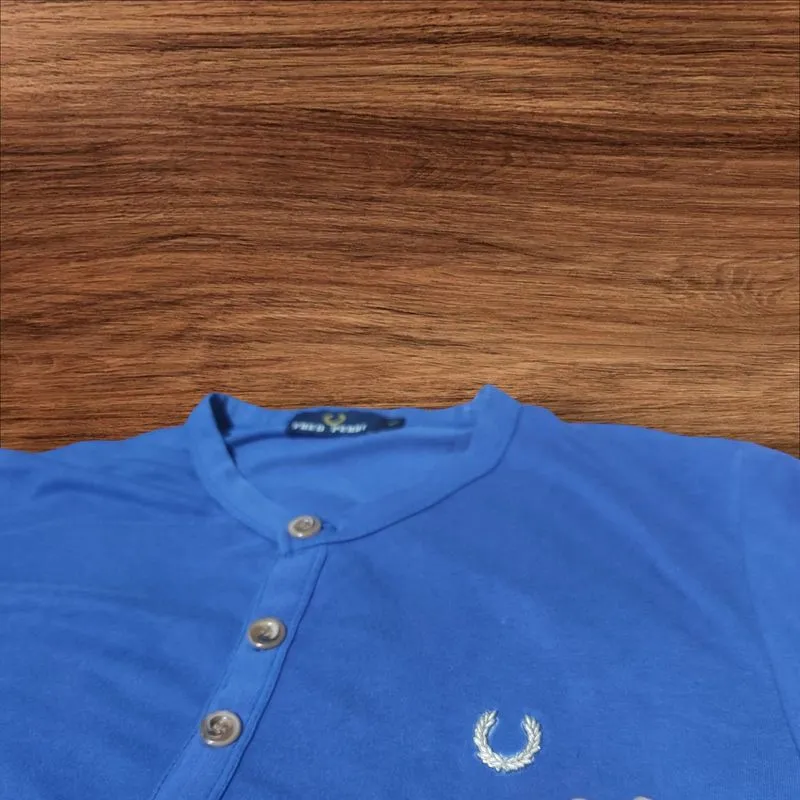 FRED PERRY IRON LOGO BLUE SHANGHAI RARE ITEM!! photo 1