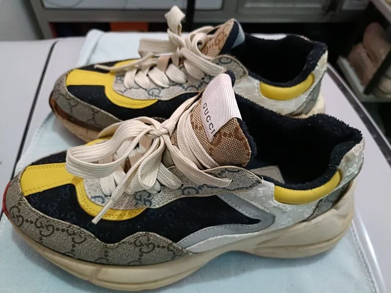 Sepatu Sneaker Gucci GG Rython Uk 39 photo 1