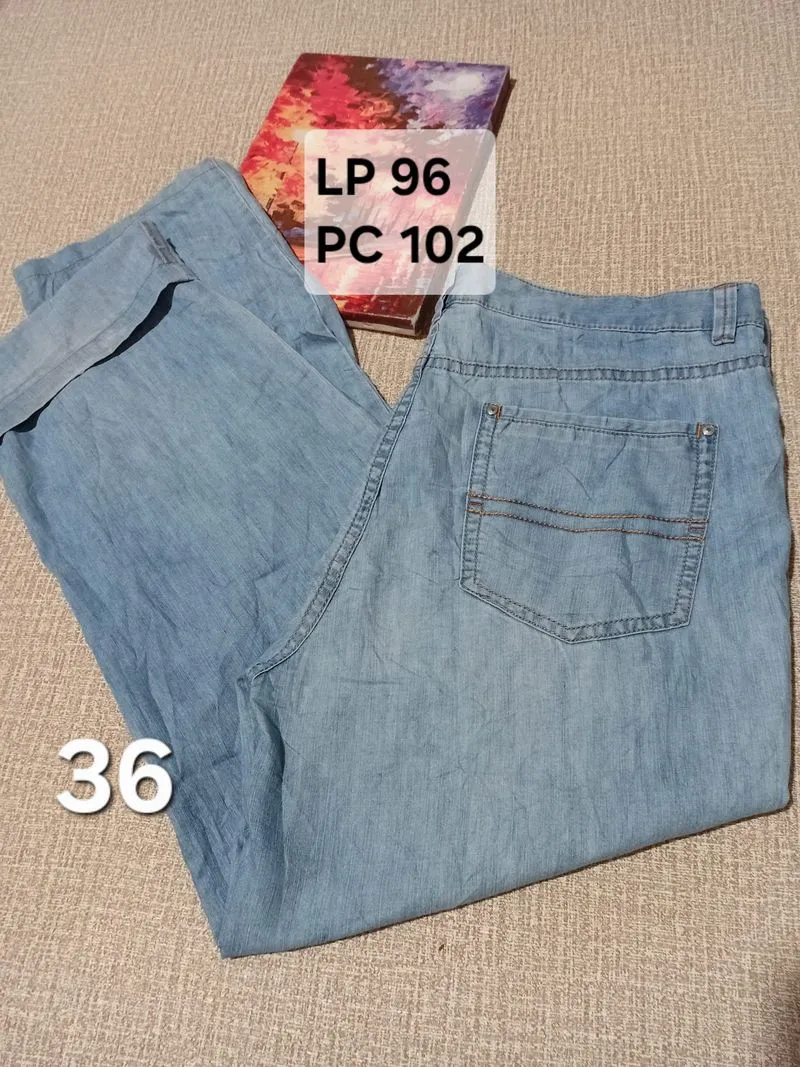 CELANA JEANS LIGHT BLUE WASH WITH IKONIK POCKET photo 1