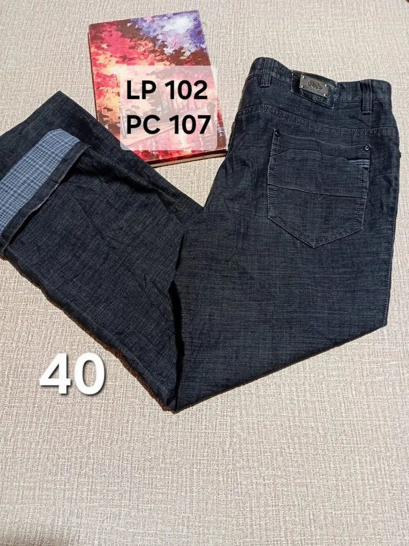 CELANA JEANS DENIM BLACK WITH IKONIK POCKET photo 1