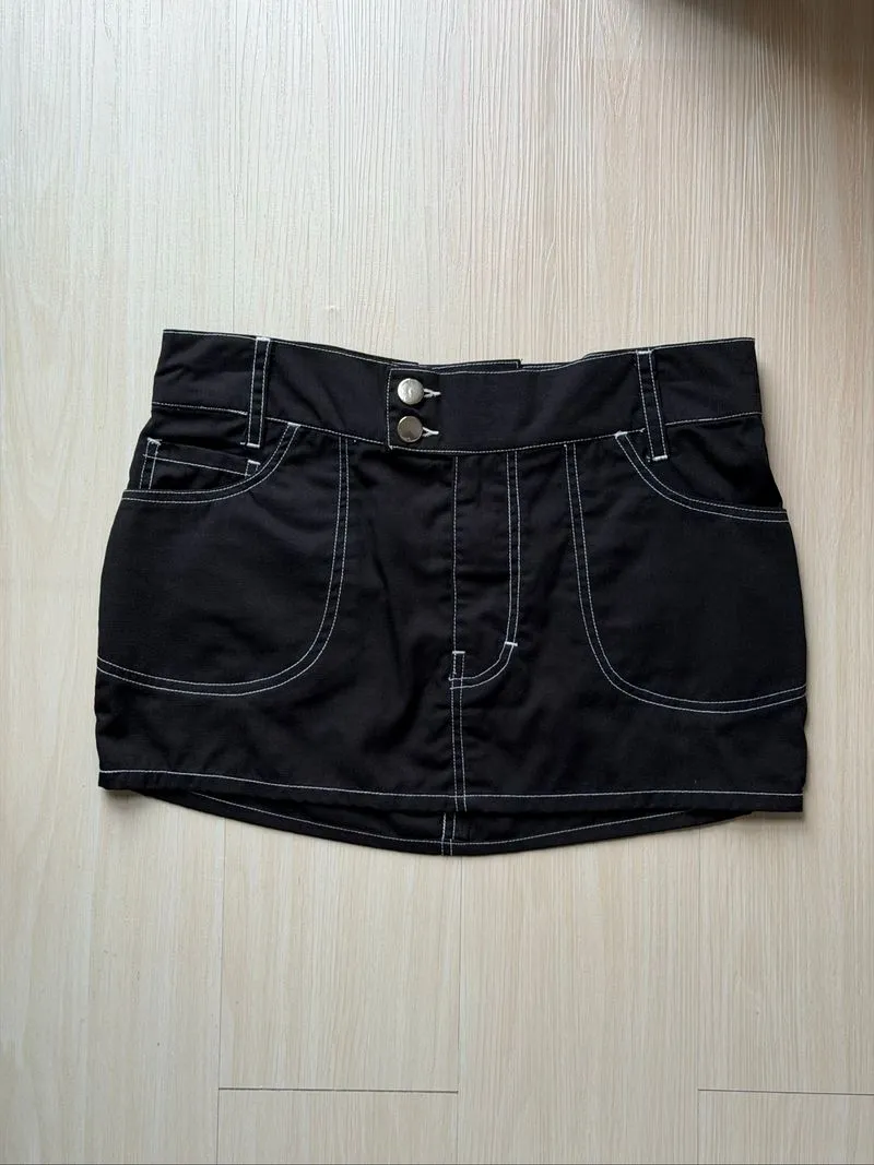 Motel Rocks Mini Skirt Y2K photo 1
