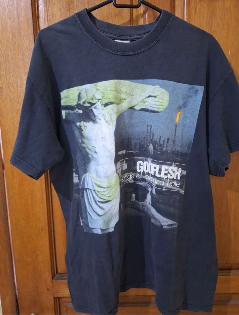 Godflesh Song of Love & Hate T-shirt Official Original Black photo 1