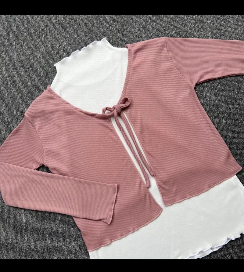 Fairy Casual Crop top Wanita pink photo 1