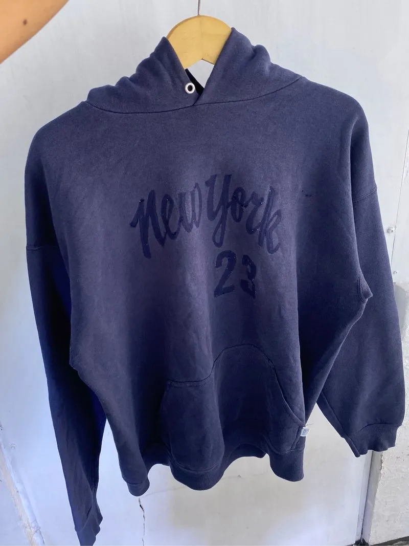Discus Athletic Distressed Faded Hoodie - 1990s photo 1
