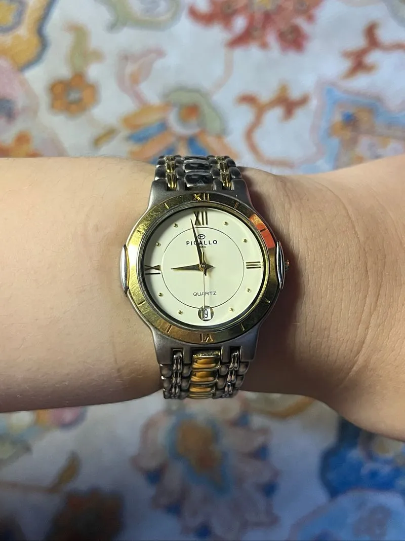 PICALLO Two tone watch photo 1