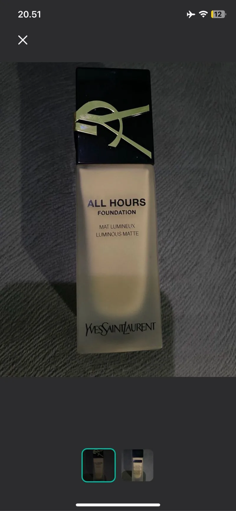 Preloved ysl foundation all hours shade LN1 original photo 1