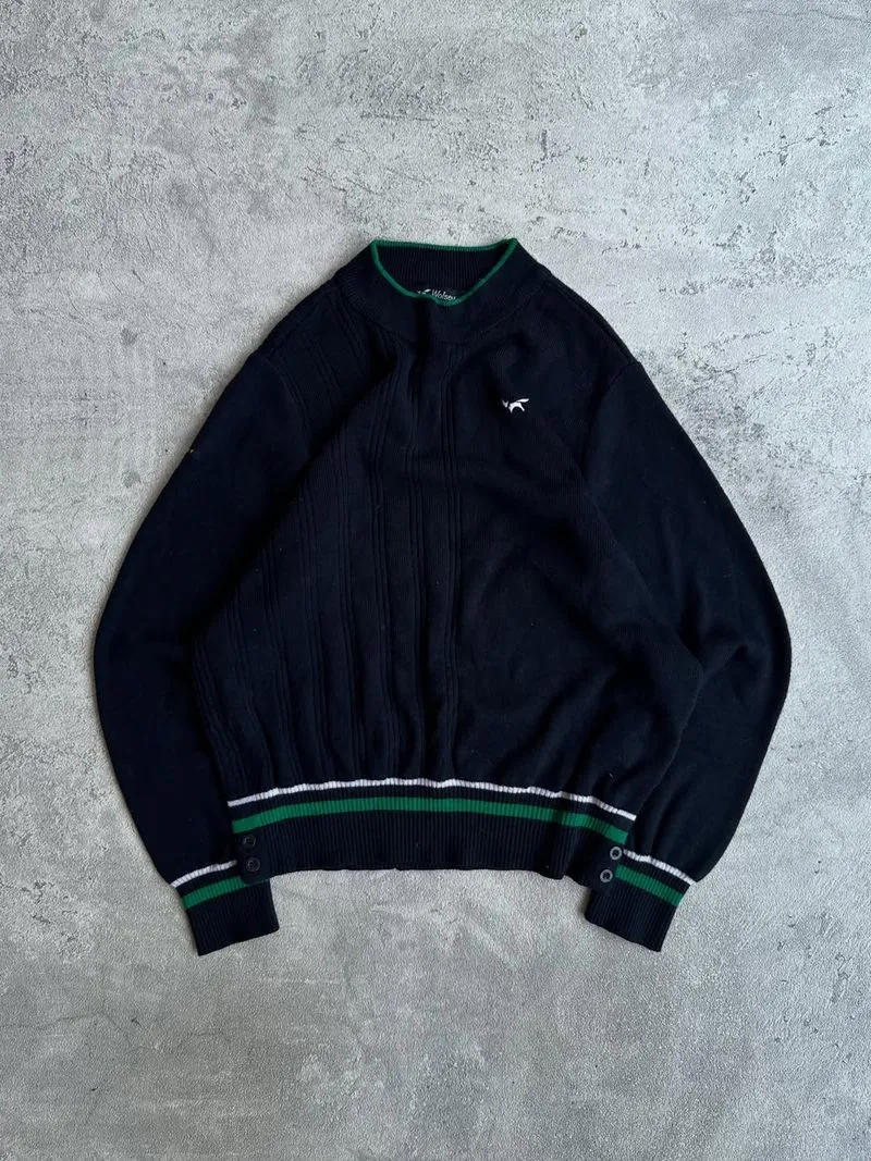 Wolsey knitwear basic small logo sweater photo 1