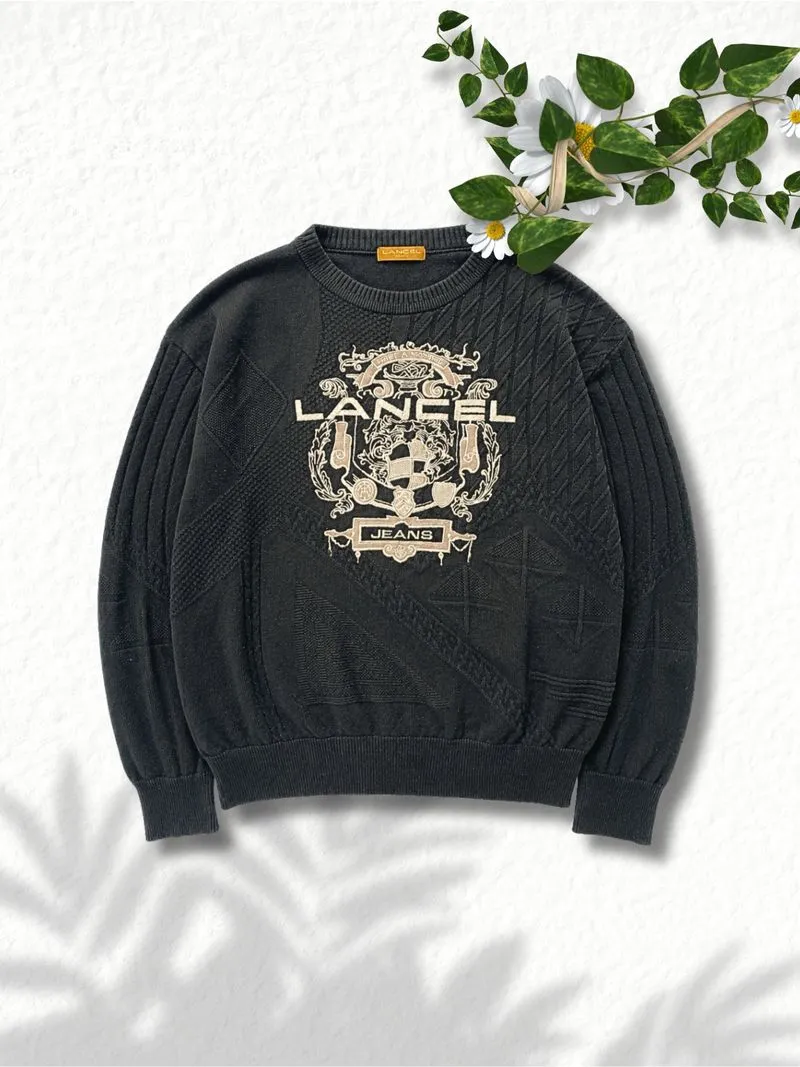 Vintage Sweatshirt Knitwear big Logo | Lancel Jeans photo 1