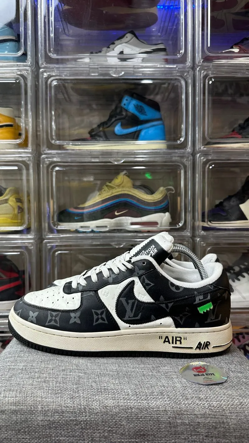 AIR FORCE 1 LOW X LOUIS VUITTON  WHITE BLACK , AIR FORCE 1 L photo 1